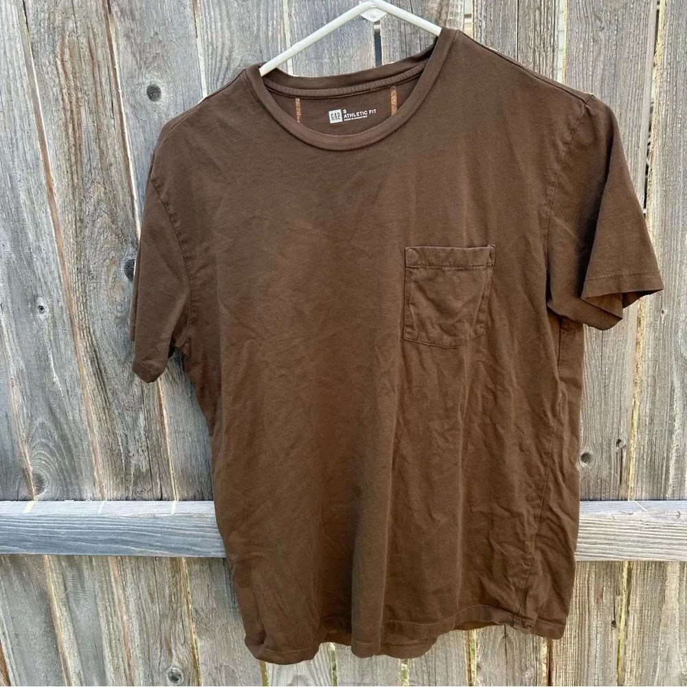 GAP Brown Short Sleeve Tee size small